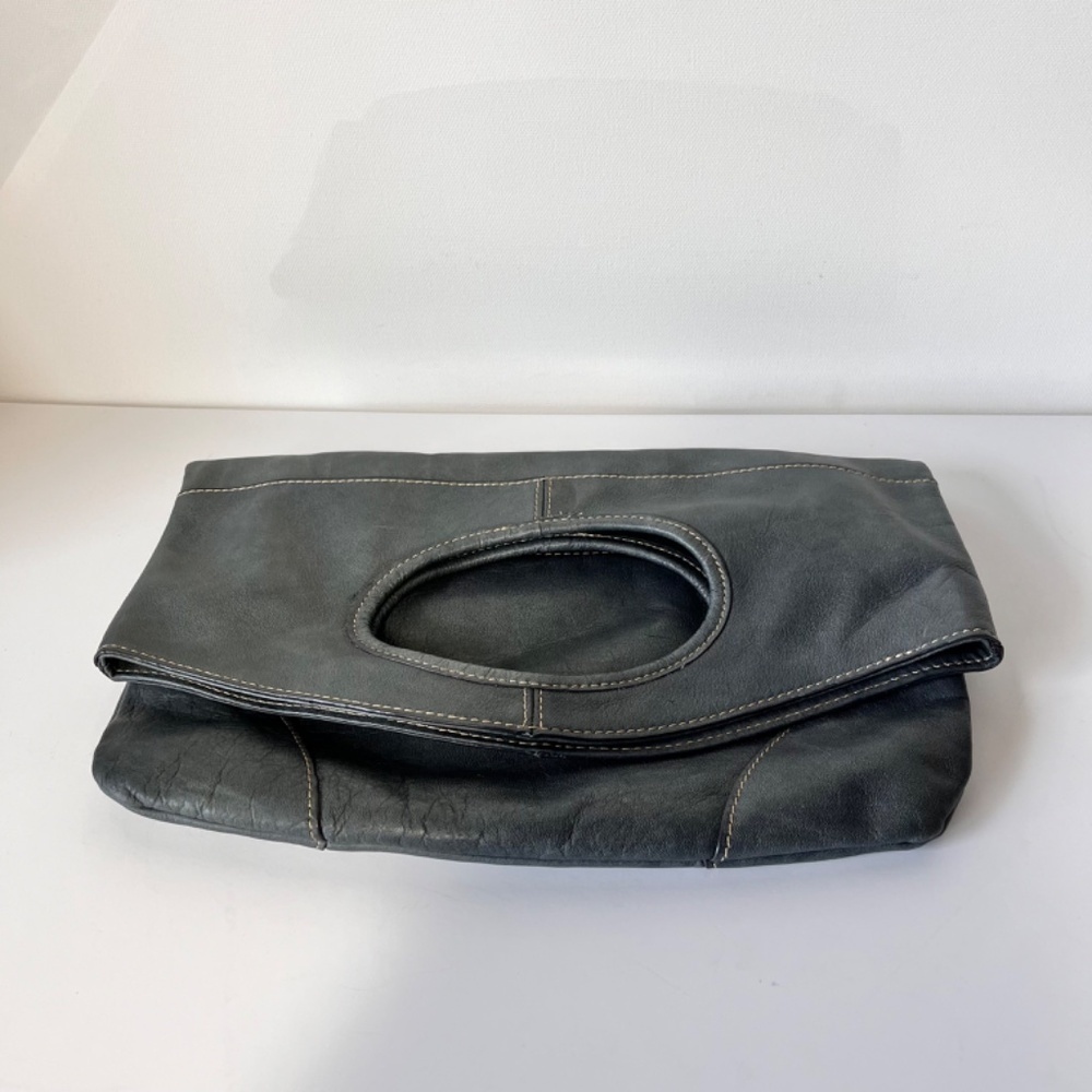 Eddie Bauer Vintage Foldable Leather Clutch - Picture 3 of 4